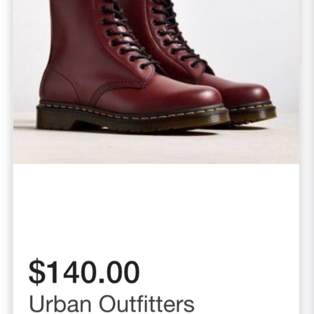 Burgundy Doc Martens